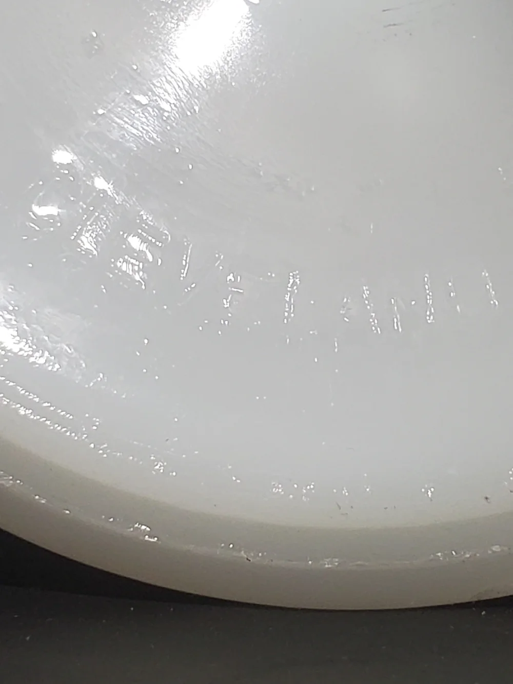 E.O. Brody CO White Milk Glass Scalloped Pedestal Vase Style M5200 Wheat Pattern